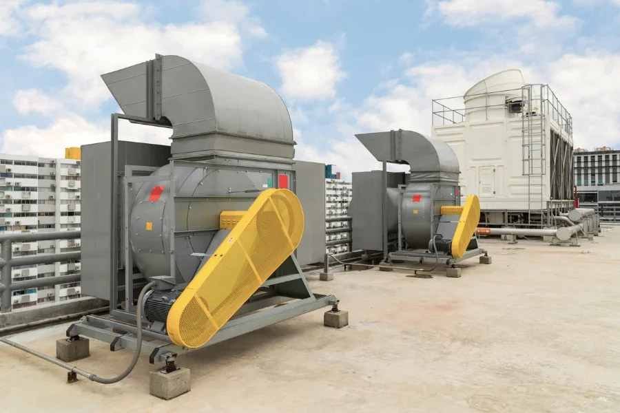 huge industrial blowers for ventilation