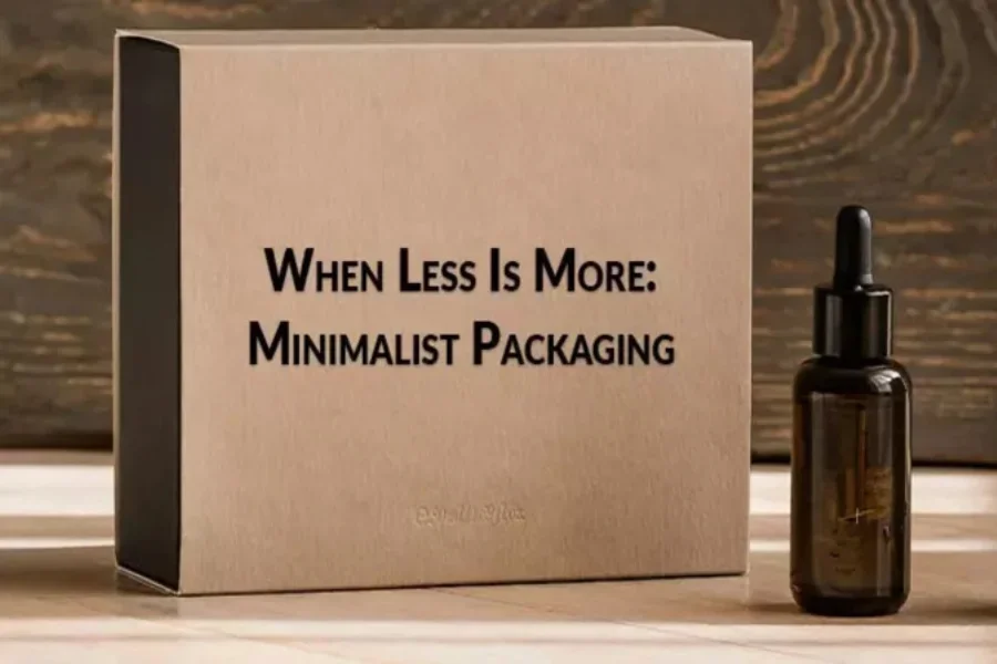 Minimalist packaging for Gen Z consumers