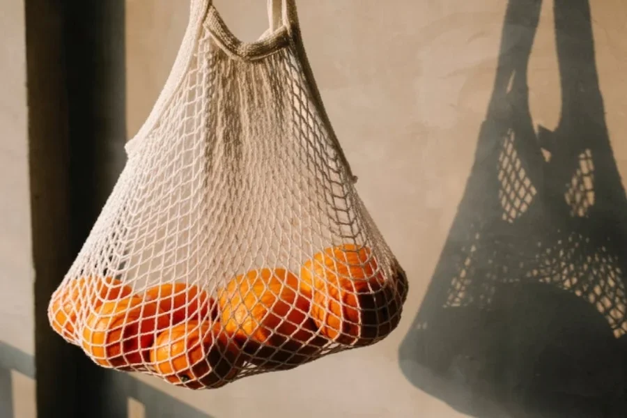 Photo of an eco-friendly string bag
