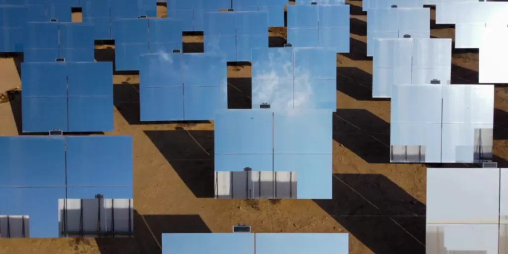 Reflections on solar panels