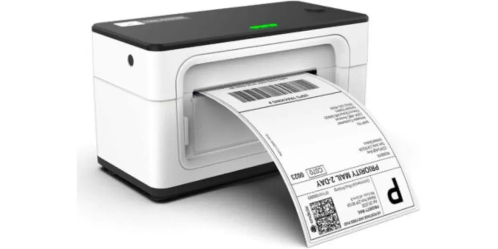 Thermal printer for making labels