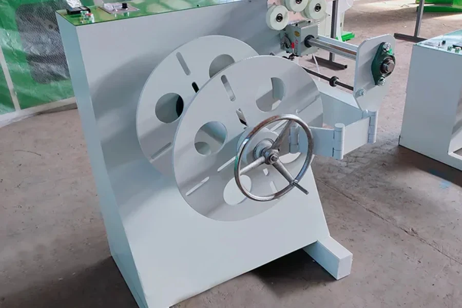 A rope winding machine