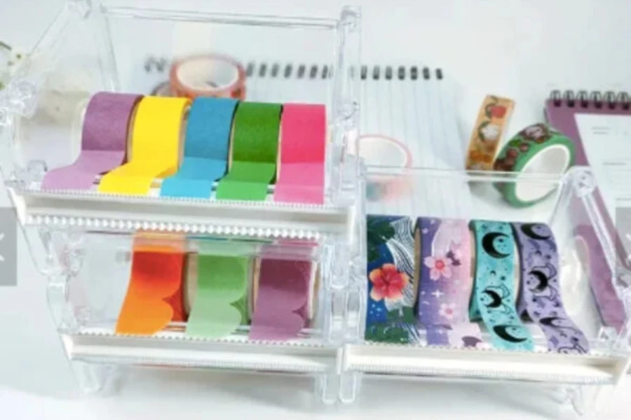 Un distributeur de washi tape