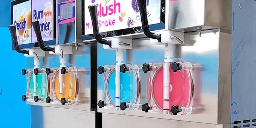 Commercial frozen drink machine for juice and margarita