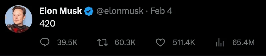 tweet Elon Musk