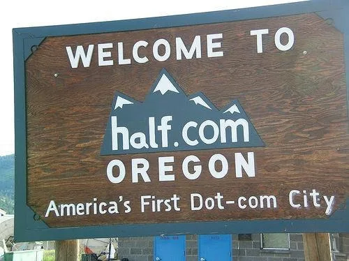 Half.com paid Halfway, a small town in the U.S. to change its name to Half.com