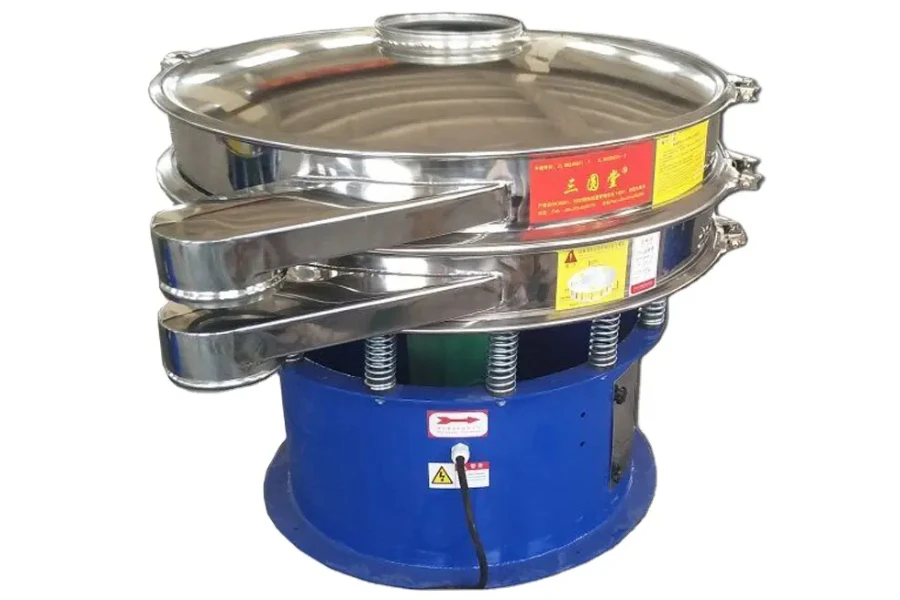 High frequency 1 deck mechanical sifter