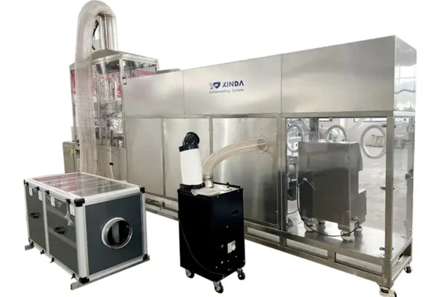 Lab scale hot melt pharmaceutical granulator