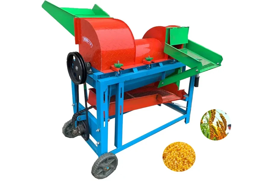 Multifunctional corn threshing machine
