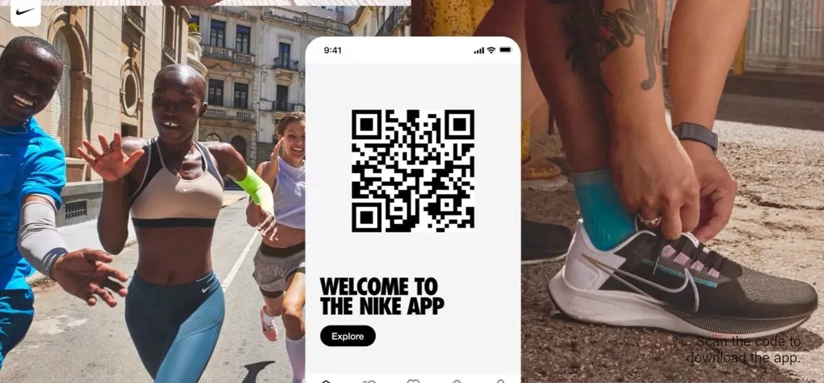 Многоканальные маркетинговые кампании Nike