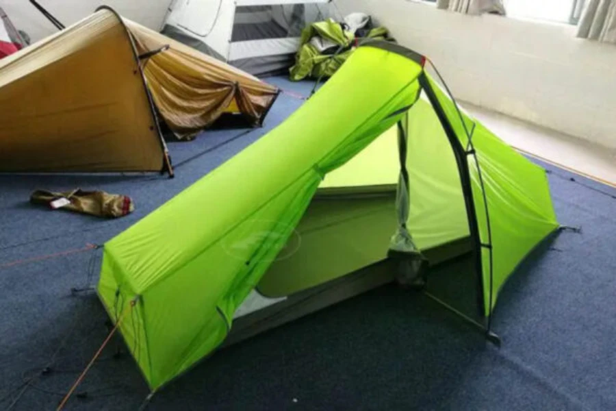 personalized backpacking tent for one person