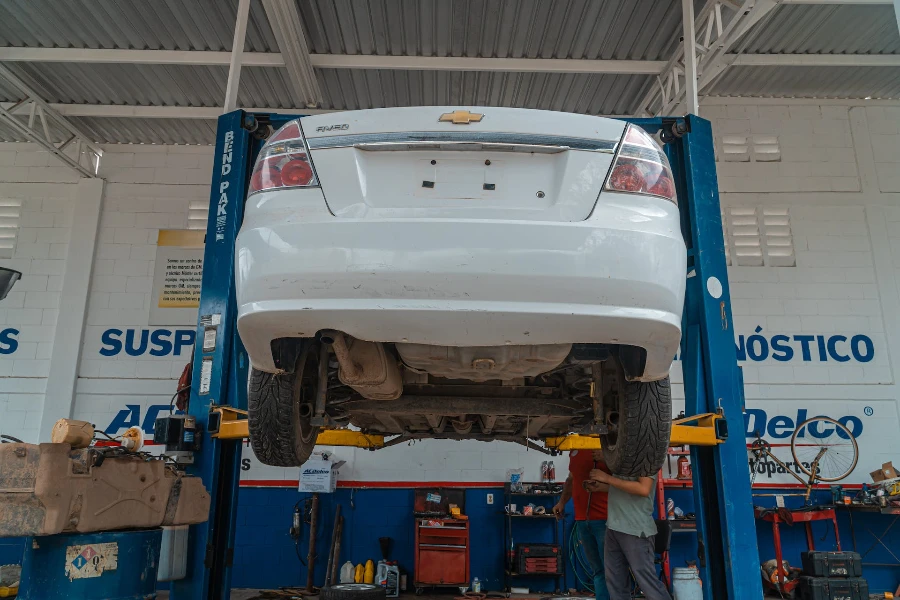 Suspension system inspection process