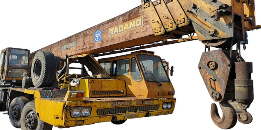 used Tadano 35 ton truck crane