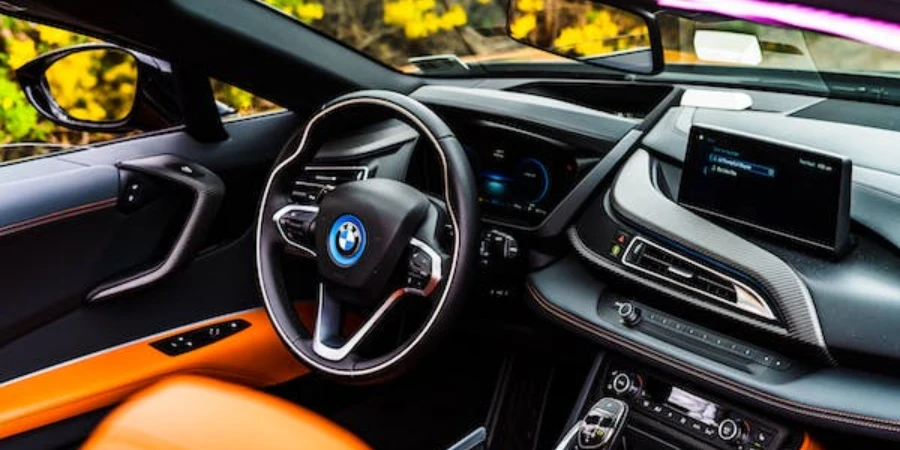 A brand new BMW with CarPlay