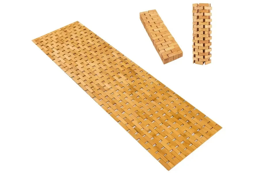 Bamboo Bath Mats Bamboo bath mat