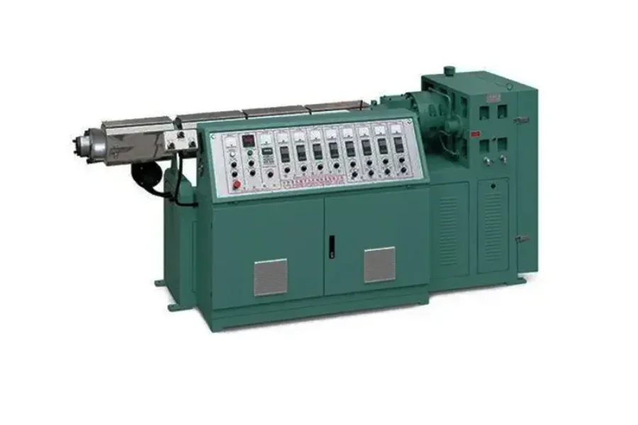 Plastic processing single screw extruder machine