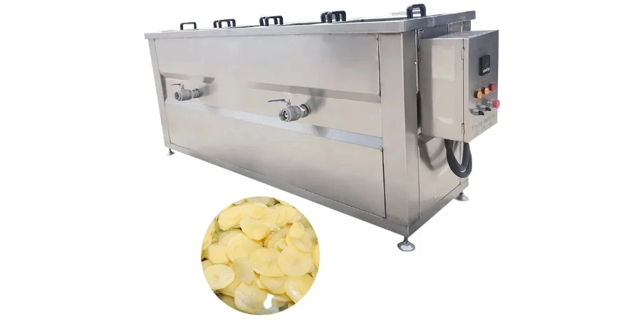 Semi-automatic potato chip making machine