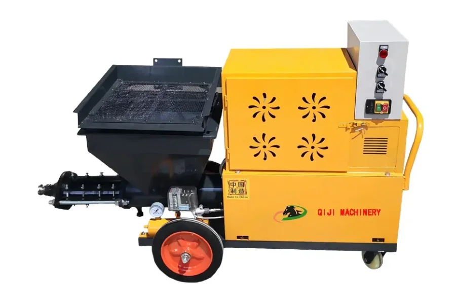 High-quality motor wall plaster machine