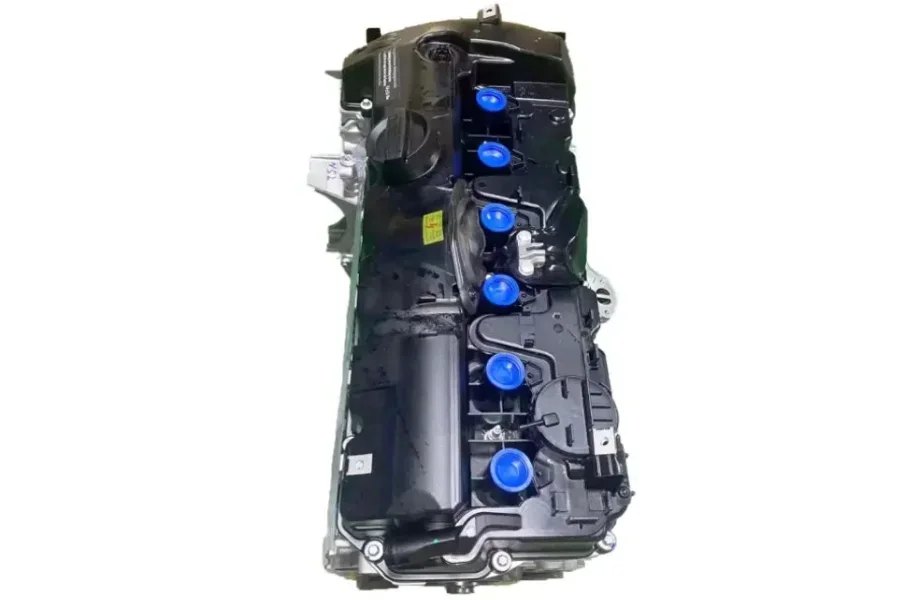 Top view of the BMW N52 engine