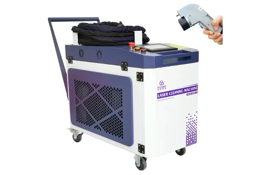 1000w 1500w 2000w 3000w max laser cleaner paint removal machine