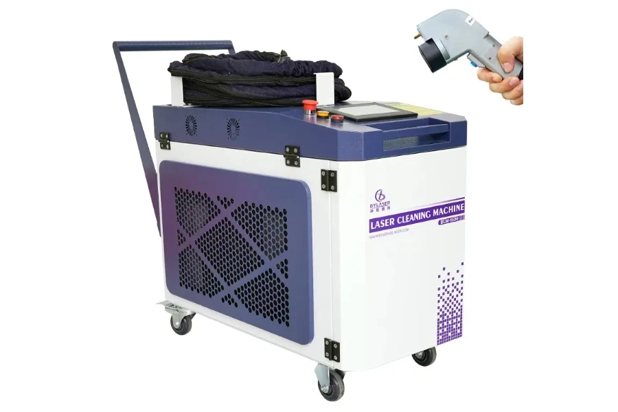 Macchina per la rimozione della vernice con detergente laser massimo 1000w 1500w 2000w 3000w