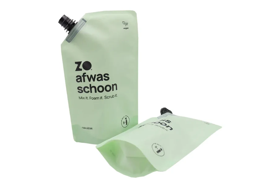 Green refillable packaging for liquids