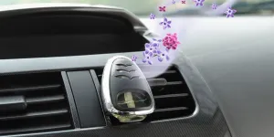 Car diffuser emit fresh lilac aroma in car