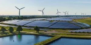 Environmentally friendly installation of photovoltaic power plant