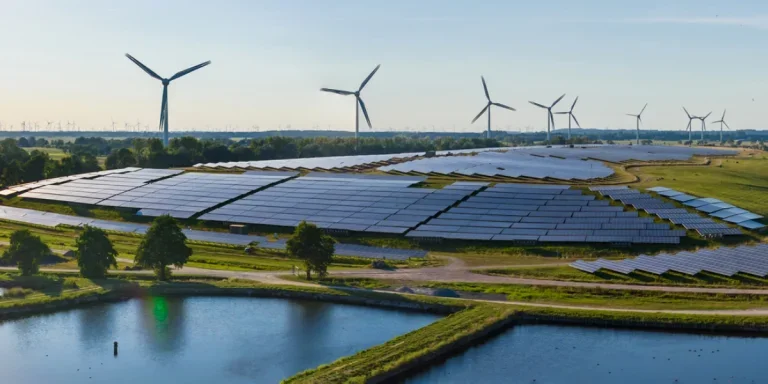 Environmentally friendly installation of photovoltaic power plant