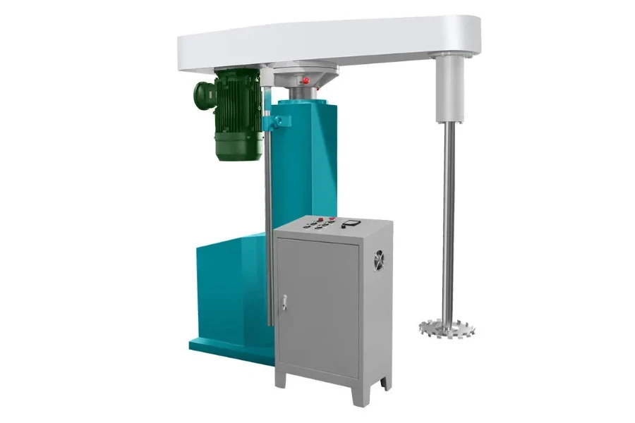 Hydraulic high-speed disperser paint mixing machine