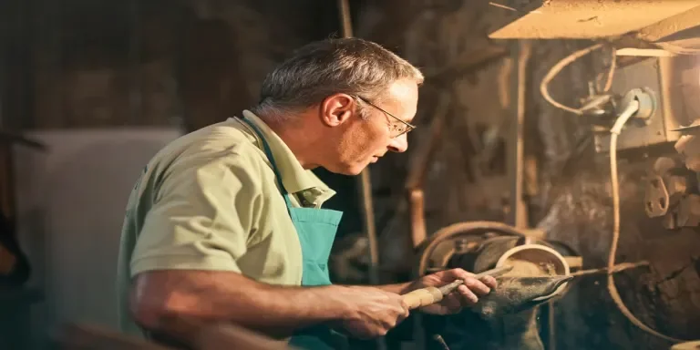 manual lathe