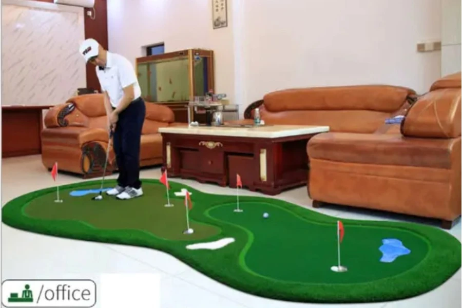 Practice Greens are great for various indoor practice sessions