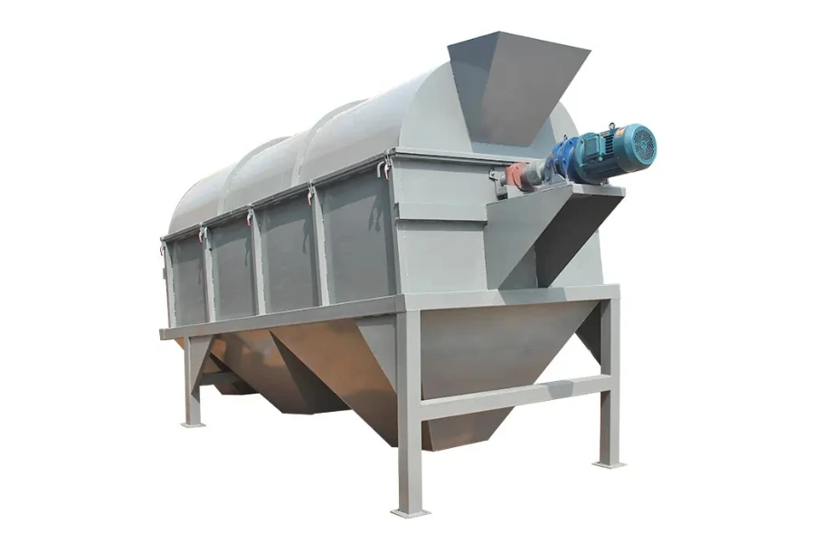 quarry sand soil sifter rotary drum screen