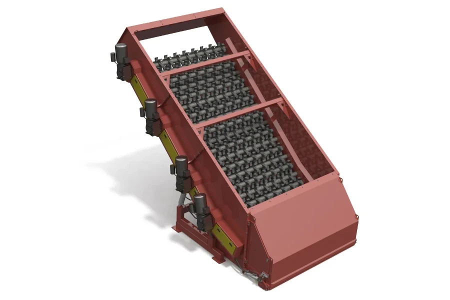 Solid waste sorting equipment disc screen