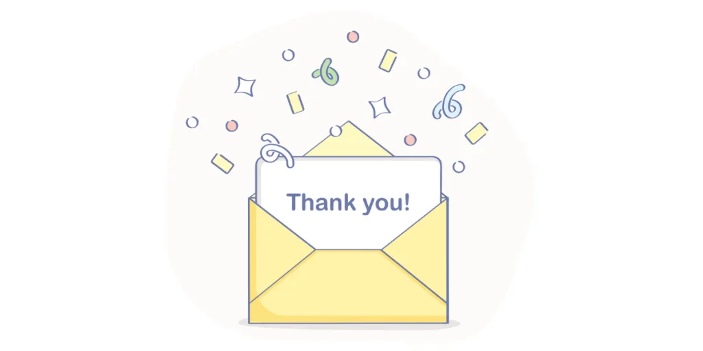 thank-you email
