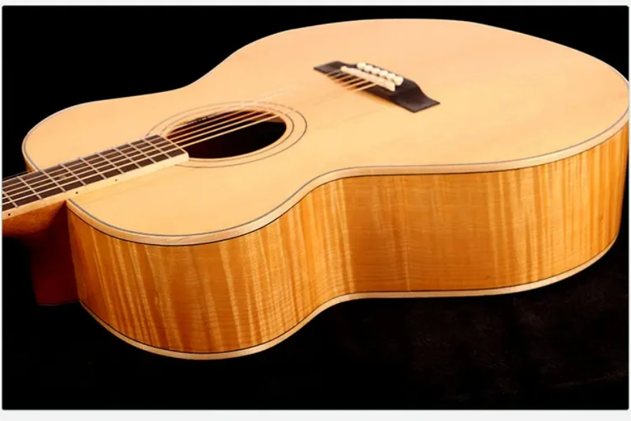 42-inch solid sitka spruce acoustic guitar jumbo