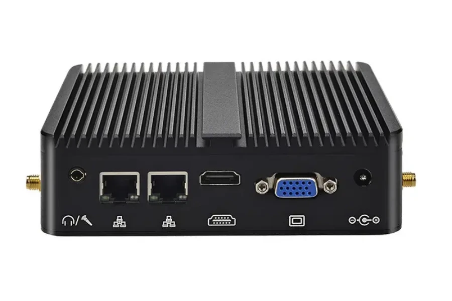 um mini pc barebones preto