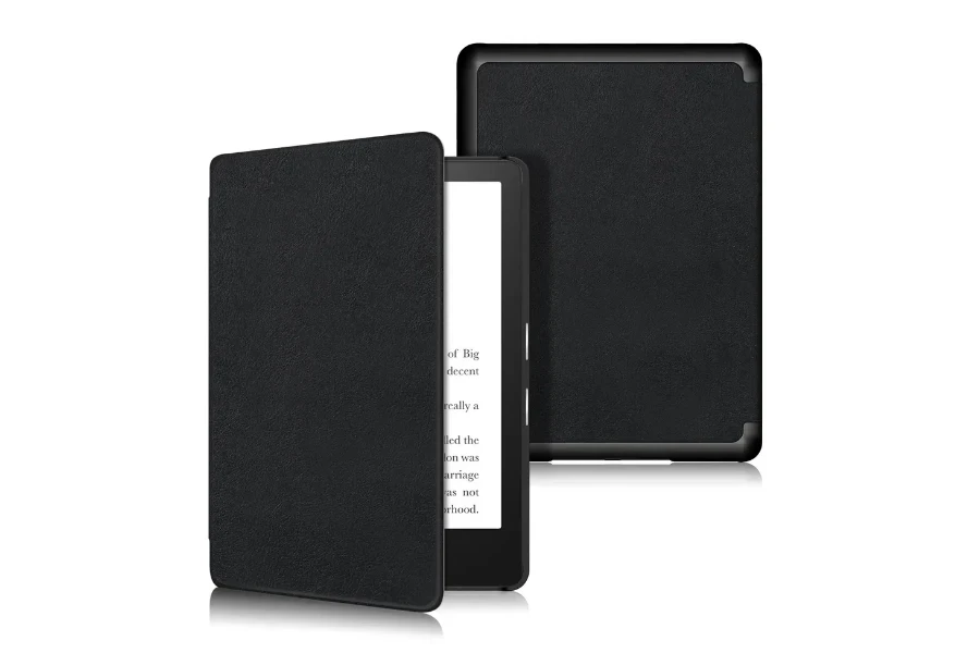 Amazon kindle tablet with a tablet case