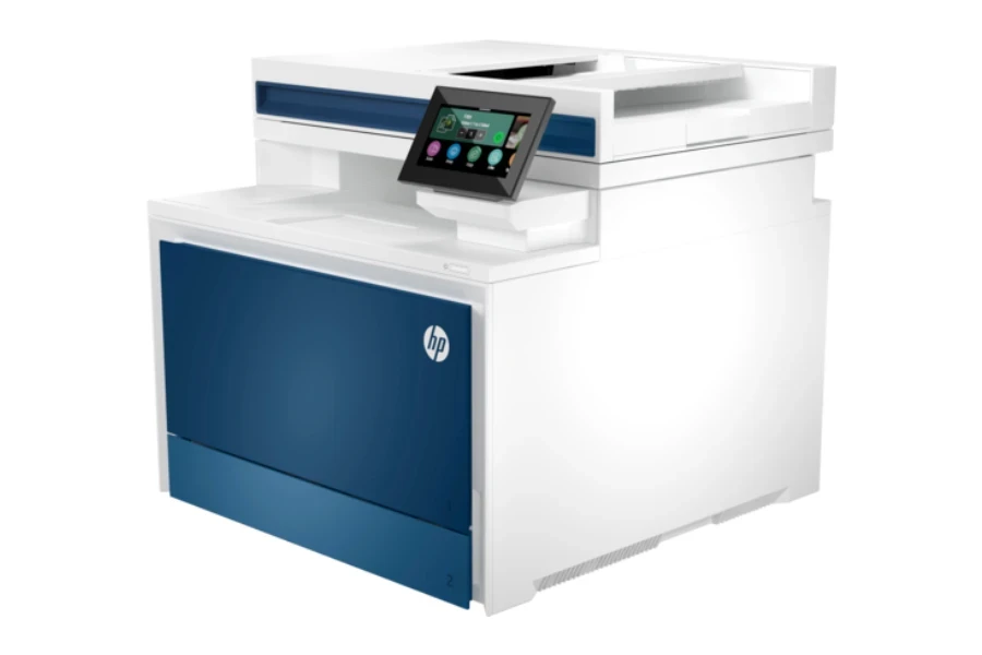 HP Laser MFP auf weißem Hintergrund