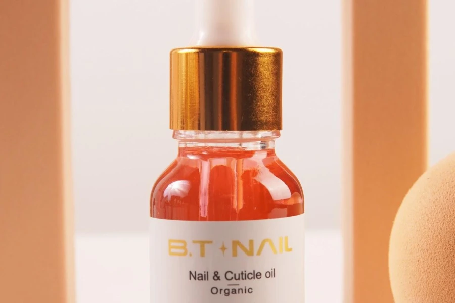 One bottle of organic cuticle oil