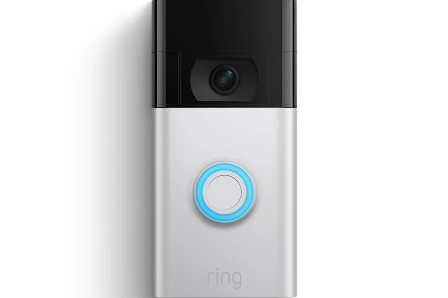 Ring video doorbell second generation on a white background