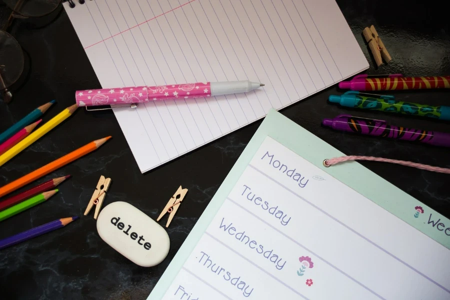 School stationery