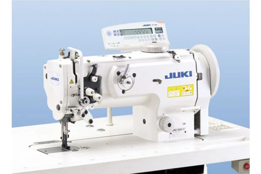 A close view of Juki DNU-1541 Industrial Sewing Machine