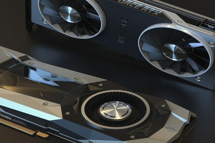 A graphics card