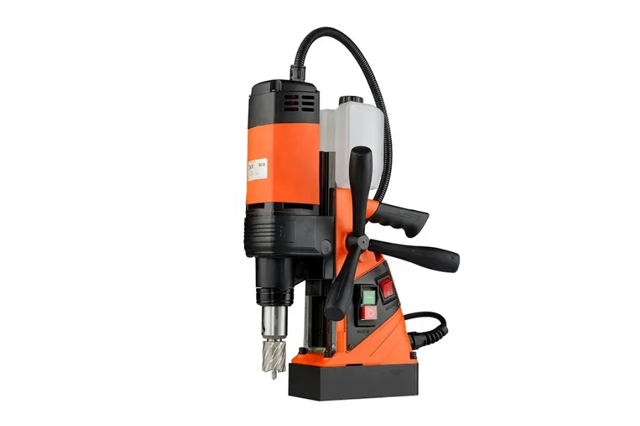 Electric metal magnetic drilling machine
