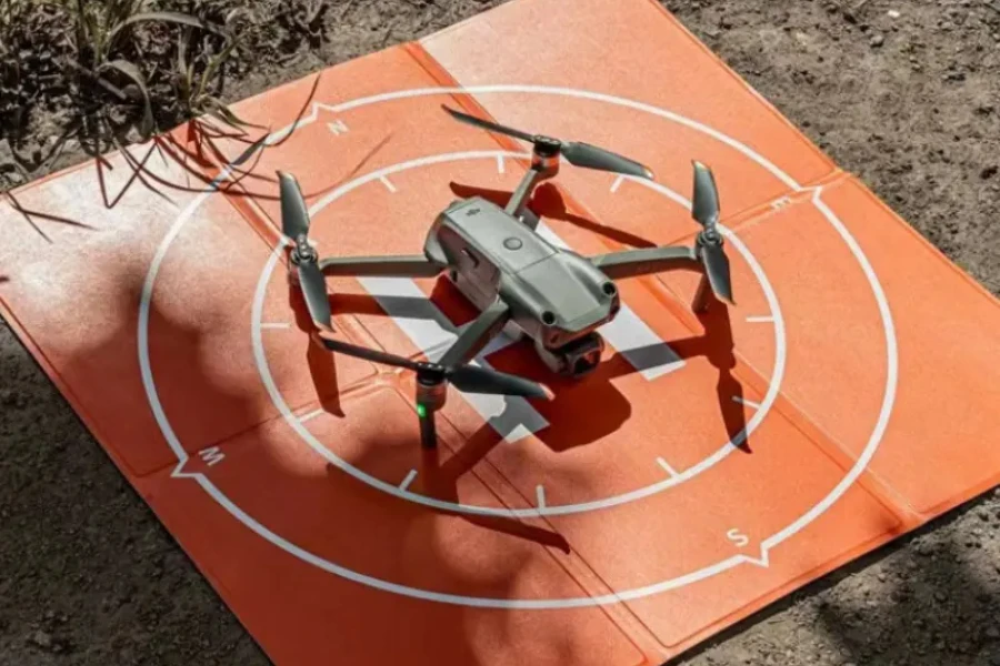 foldable drone landing pads