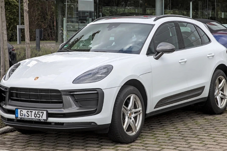 The Porsche Macan Electric, slated to host the PPE platform