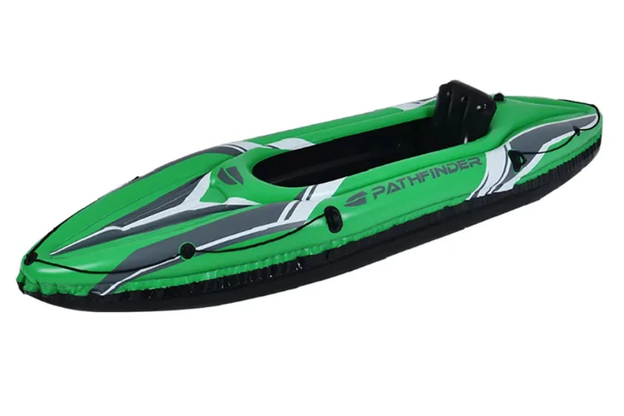 1-person PVC blow up canoe