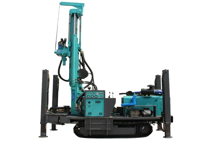 280m depth FY280 crawler hydraulic water well drilling rig machine