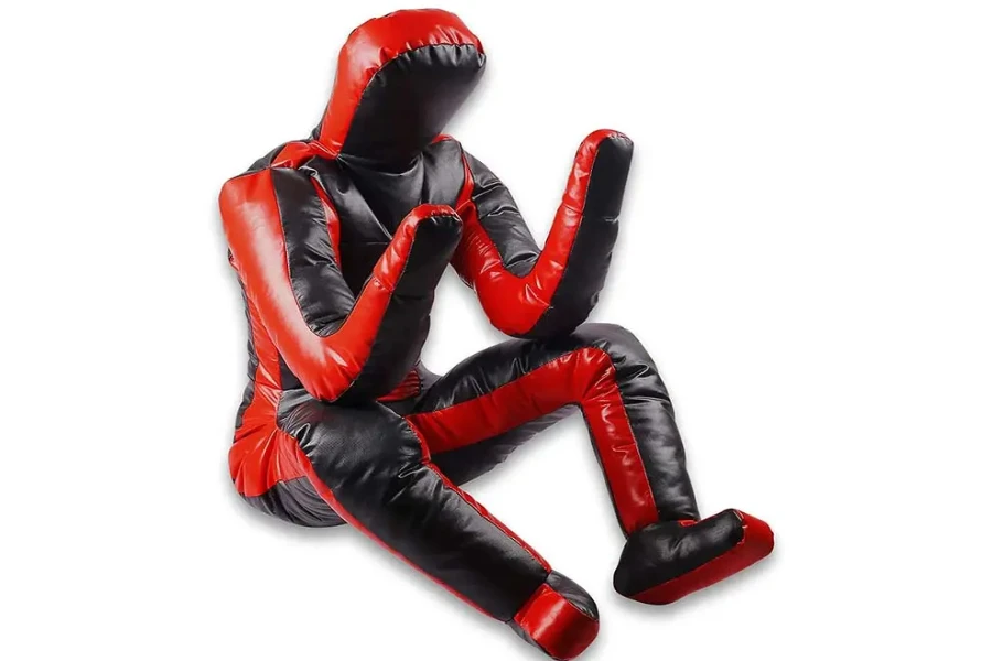 A sitting dummy for advanced MMA practitioners